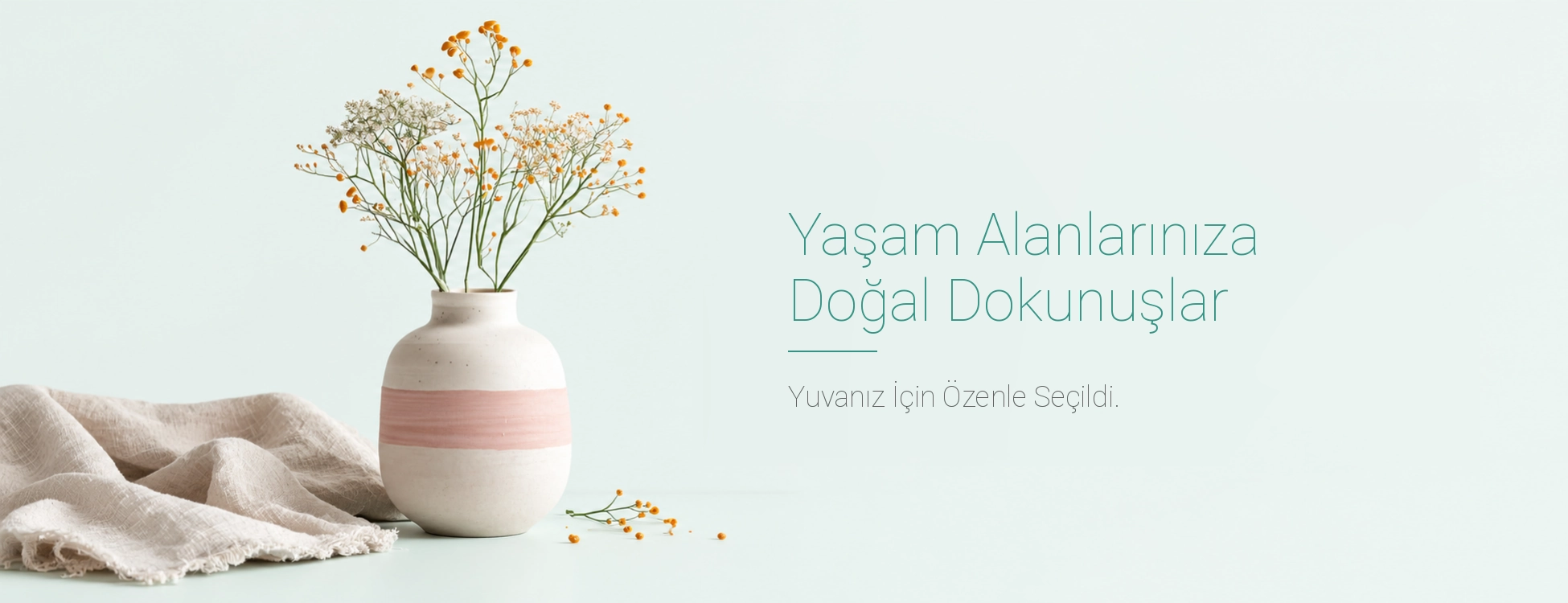 Çiçek ve Vazo